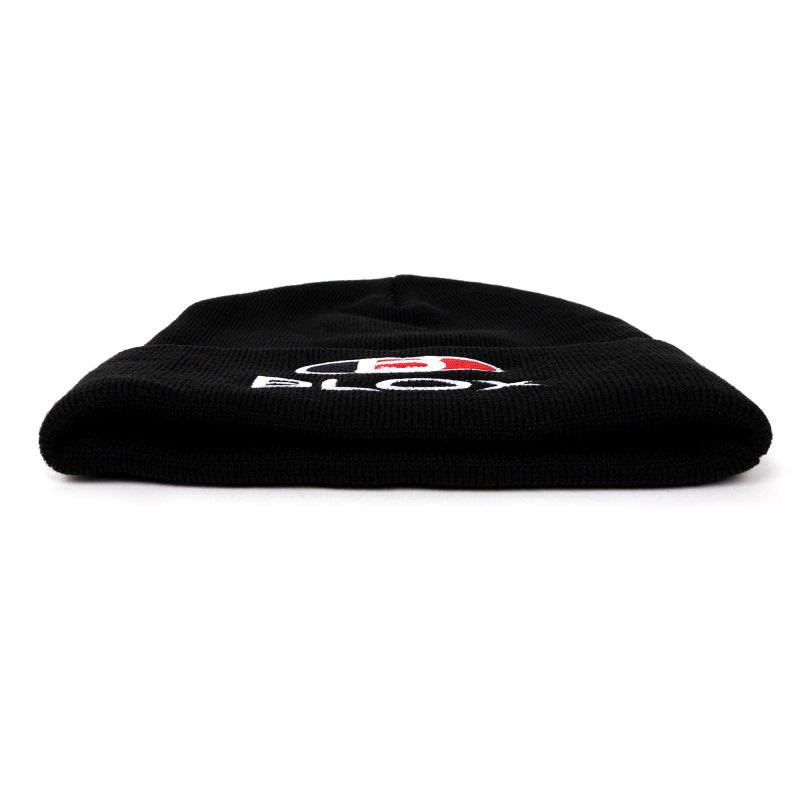 BLOX Racing Classic Beanie - Black w/ Stacked Logo BLOX Racing