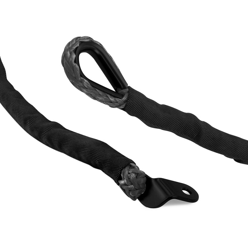 Replacement Synthetic Winch Rope, Hook, and Tether Strap