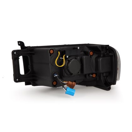 AlphaRex 880564 02-05 Dodge Ram 1500 NOVA LED Proj Headlights Plank Style Blk w/Activ Light/Seq Signal AlphaRex