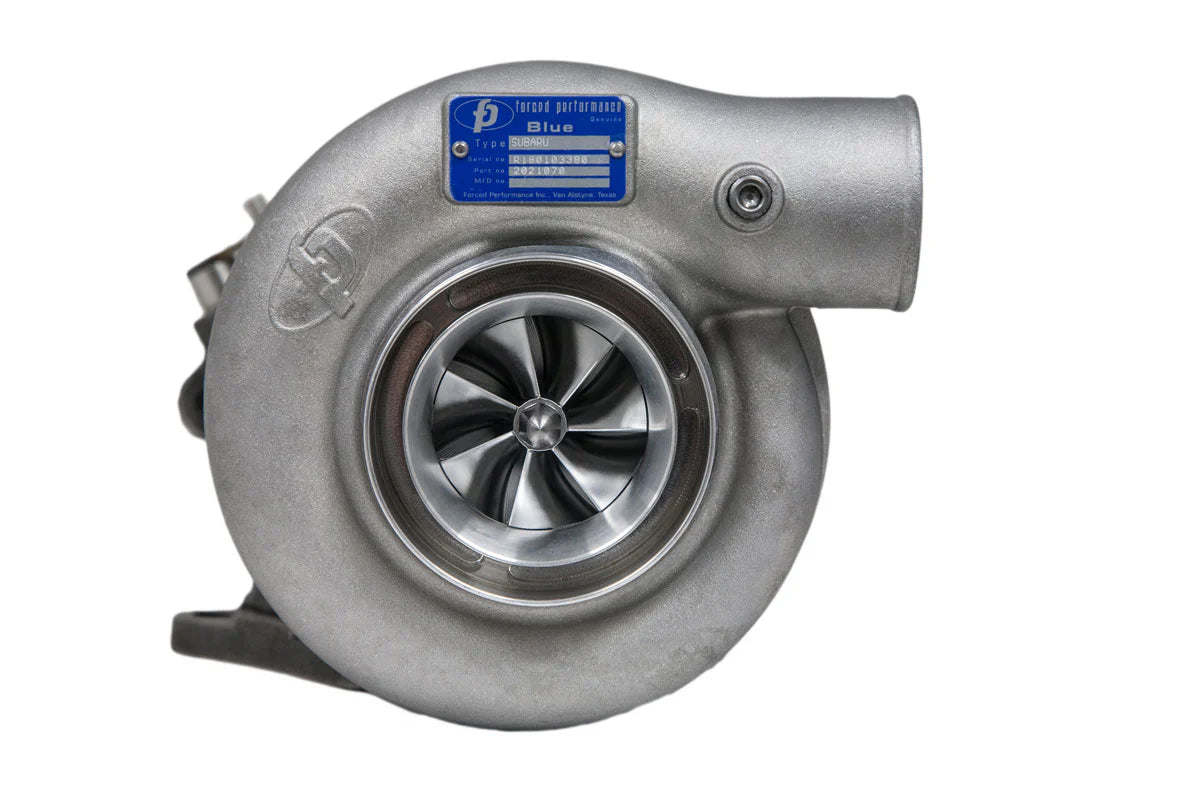 Forced Performance XR Blue™ 73HTZ™ Ball Bearing Turbocharger – 57LB/Min – 475 WHP Capable – External Wastegate