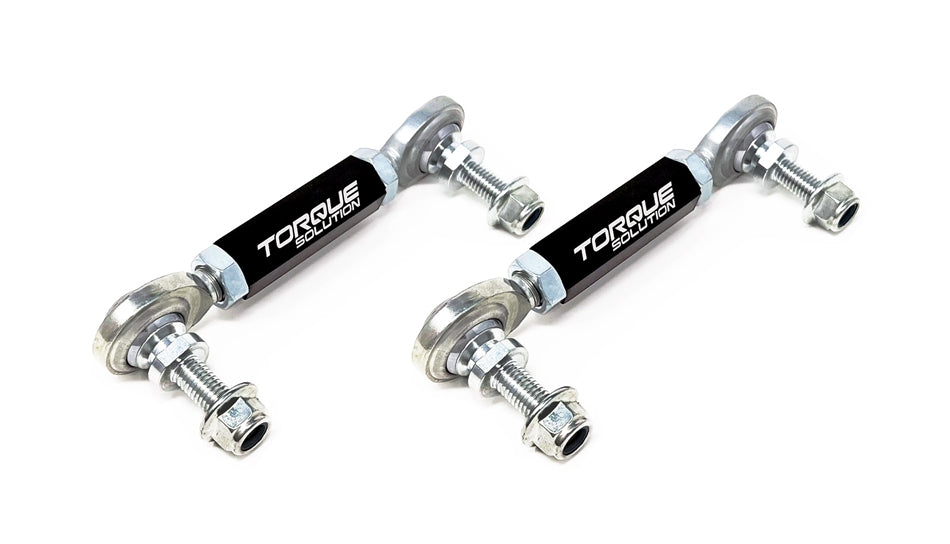 Torque Solution Adj. Rear Sway Bar End Links for 2013+ Ford Focus RS /Mustang S550 S650 All - TS-RS-662-12