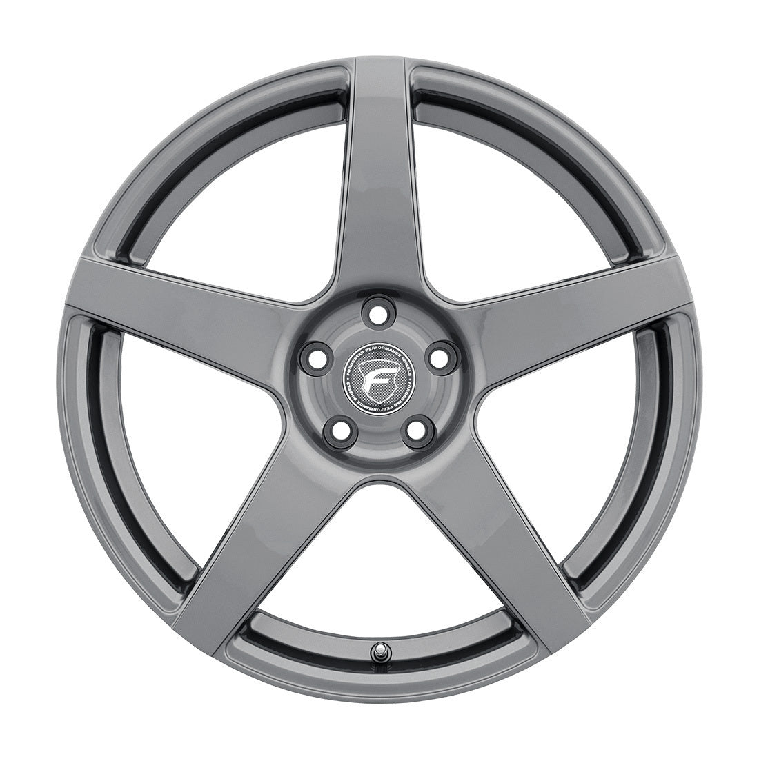 Forgestar CF5 20x10.5 / 5x114.3 BP / ET40 / 72.56in BS Satin Black Wheel