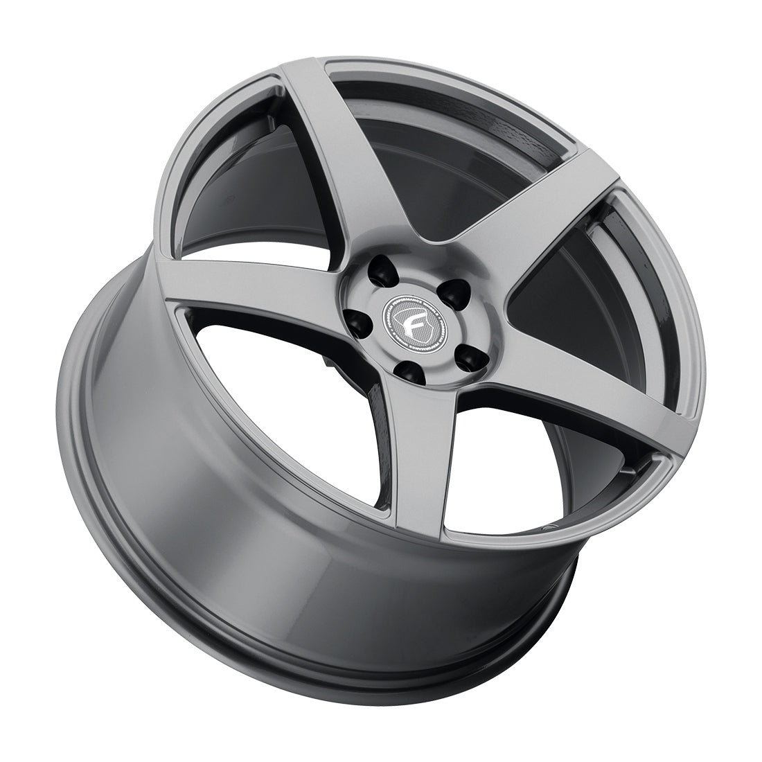 Forgestar CF5 20x10.5 / 5x114.3 BP / ET40 / 72.56in BS Satin Black Wheel
