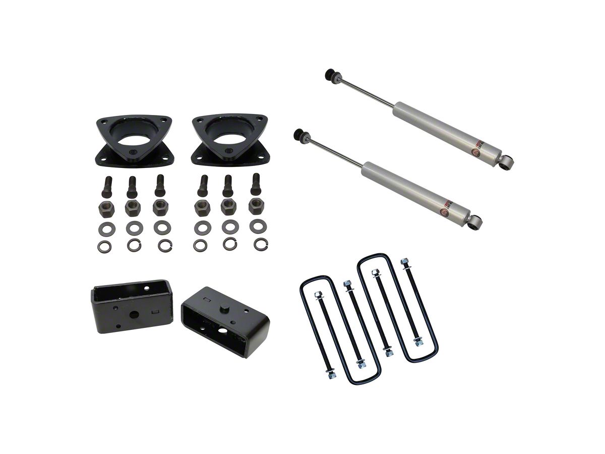 Zone Offroad 2005-2023 Toyota Tacoma 4WD 2.5-Inch Suspension Lift Kit - Nitro Shocks - ZONT12N