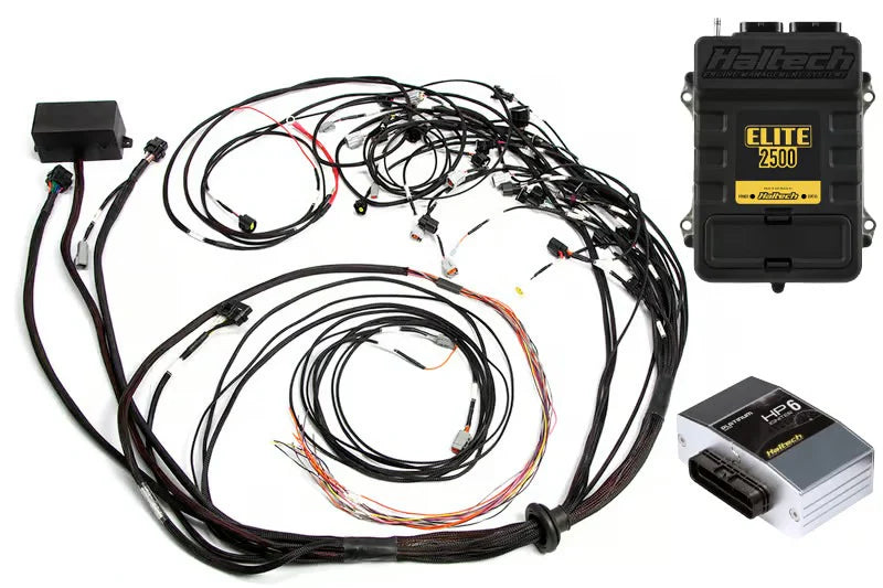 Haltech Elite 2500 + Terminated Harness Kit for Ford Falcon FG Barra 4.0L I6 (HT-151369)