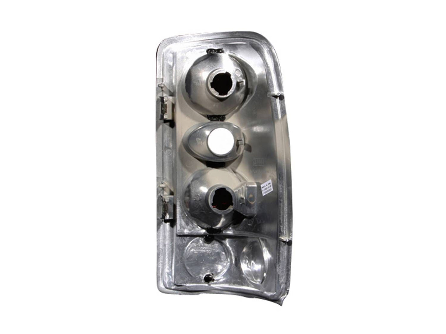 ANZO 211008 Chrome Tail Lights with Clear and Red Lens for Chevy Suburban/Tahoe & GMC Yukon/Yukon XL/Denali 2000-2006 Models