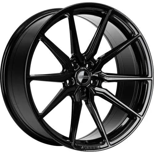Vossen HF-5 20x10 / 5x127 / ET-18 / Super Deep / 71.5 CB - Gloss Black Wheel- HF3-0W03