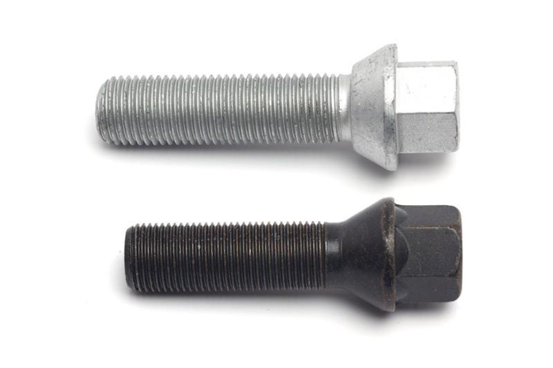 H&R 1456502SW black 14x1.5 65mm Mercedes ball seat R14 wheel bolts