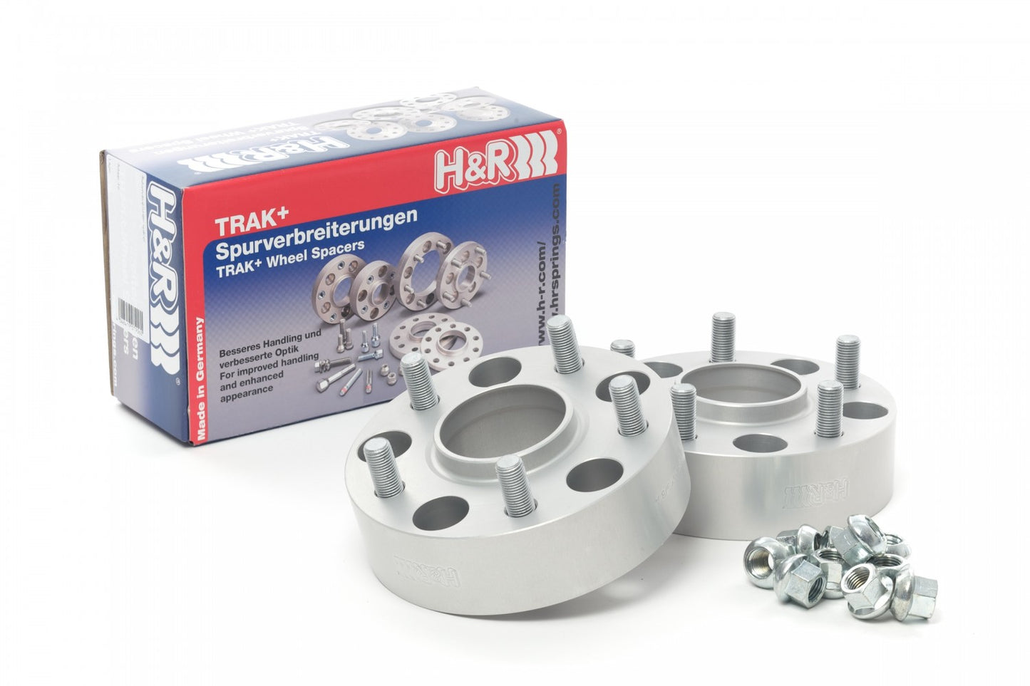 H&R 3065663SW 15mm black DRM wheel adaptor 5x114.3 66.2mm center bore 12x1.25 thread