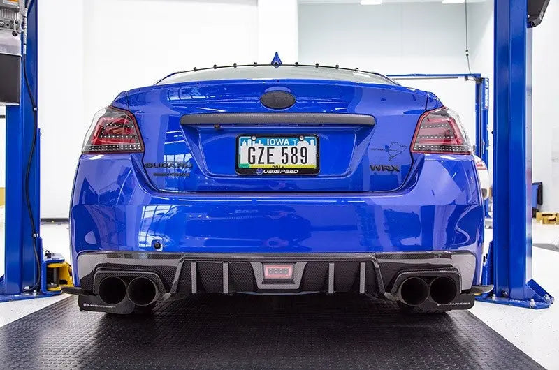 OLM LE Dry Carbon Fiber Rear Diffuser - 2015-2021 Subaru WRX / STI