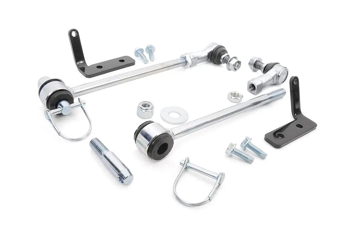 Rough Country Quick Disconnect Sway Links for 2007-18 Jeep Wrangler 1029 Rough Country