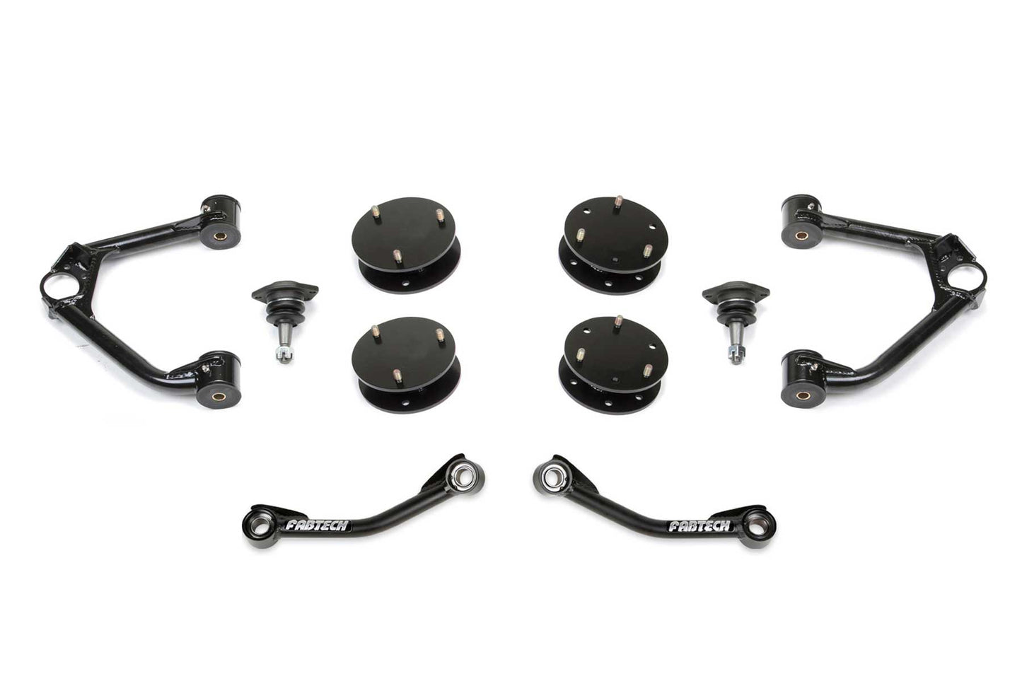 Fabtech 2024 Toyota Tacoma 4WD 3in Ball Joint UCA Kit