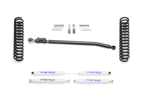 Fabtech 08-16 Ford F-250/F-350 4WD Diesel 2.5in Basic Coilover Kit w/Performance Shock