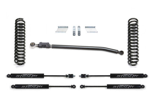Fabtech 08-16 Ford F-250/F-350 4WD Diesel 2.5in Basic Coilover Kit w/Stealth