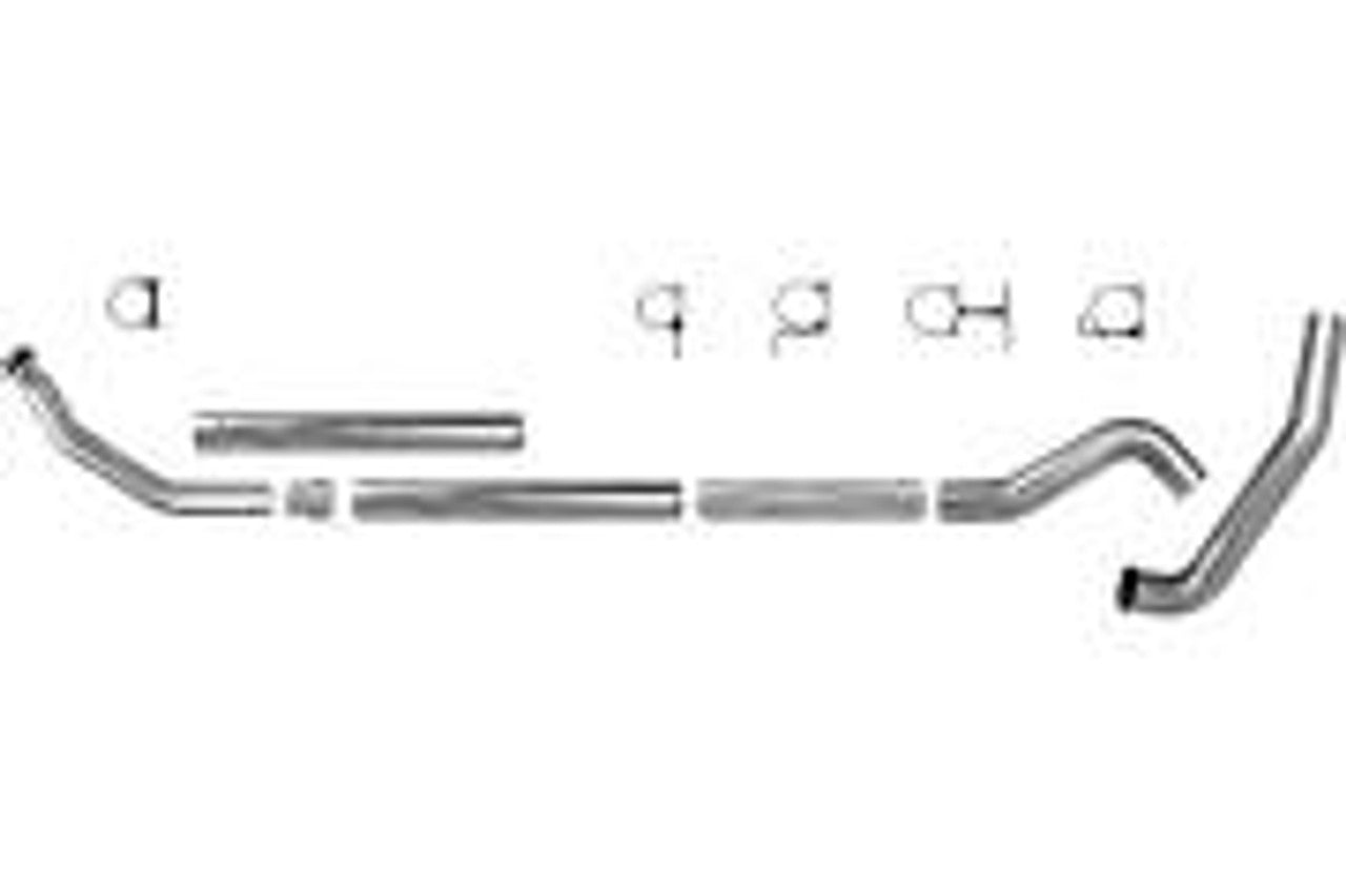 Diamond Eye Performance Turbo-Back Exhaust, 5-Inch Aluminized Steel, 1994-2002 Dodge Ram 2500/3500 - K5216A-HX40-RP