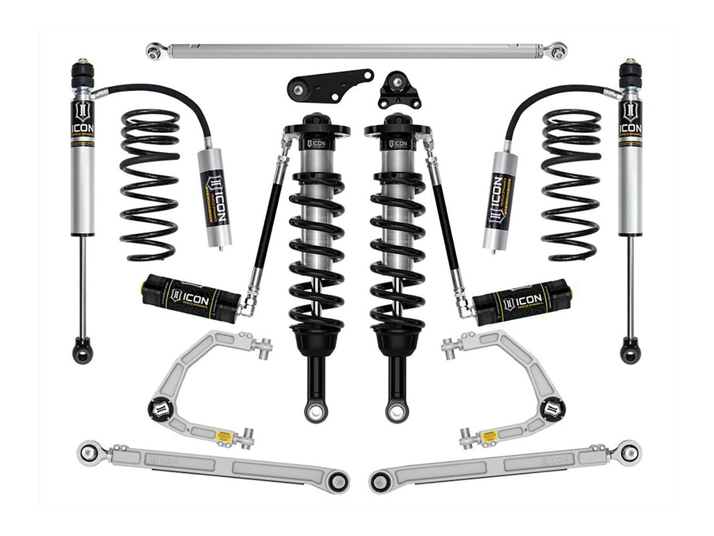 ICON 2024 Toyota Land Cruiser 250 Series Stage 2 Tubular Suspension System, 1.25-3in Lift