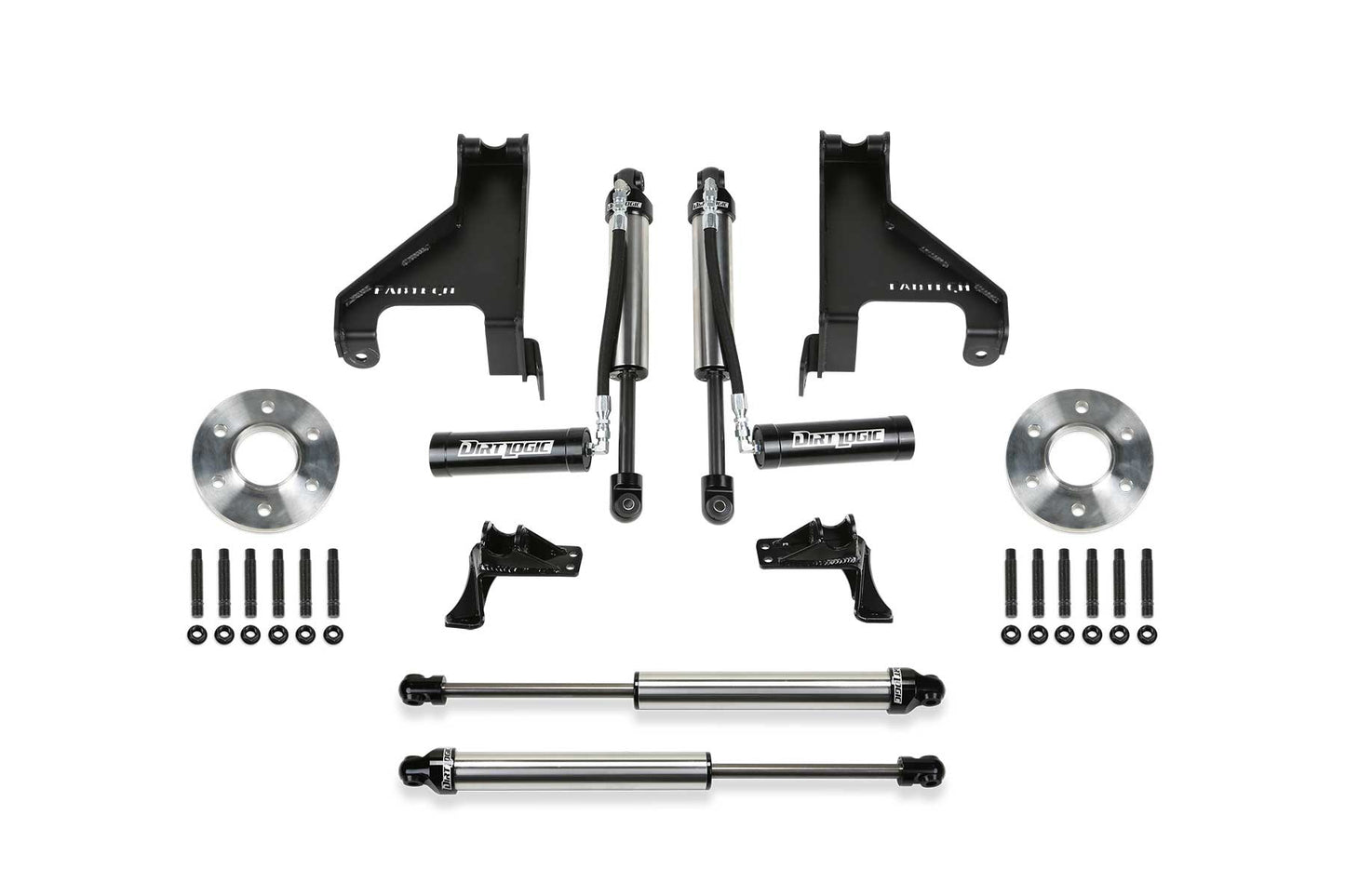 Fabtech 15-21 Sprinter 2500 4WD Auxiliary Shock Kit w/ Dirt Logic 2.25 Shocks