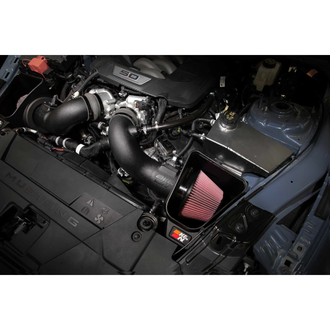 K&N 63 Series cold air intake for 2024-2026 Ford Mustang GT Dark Horse