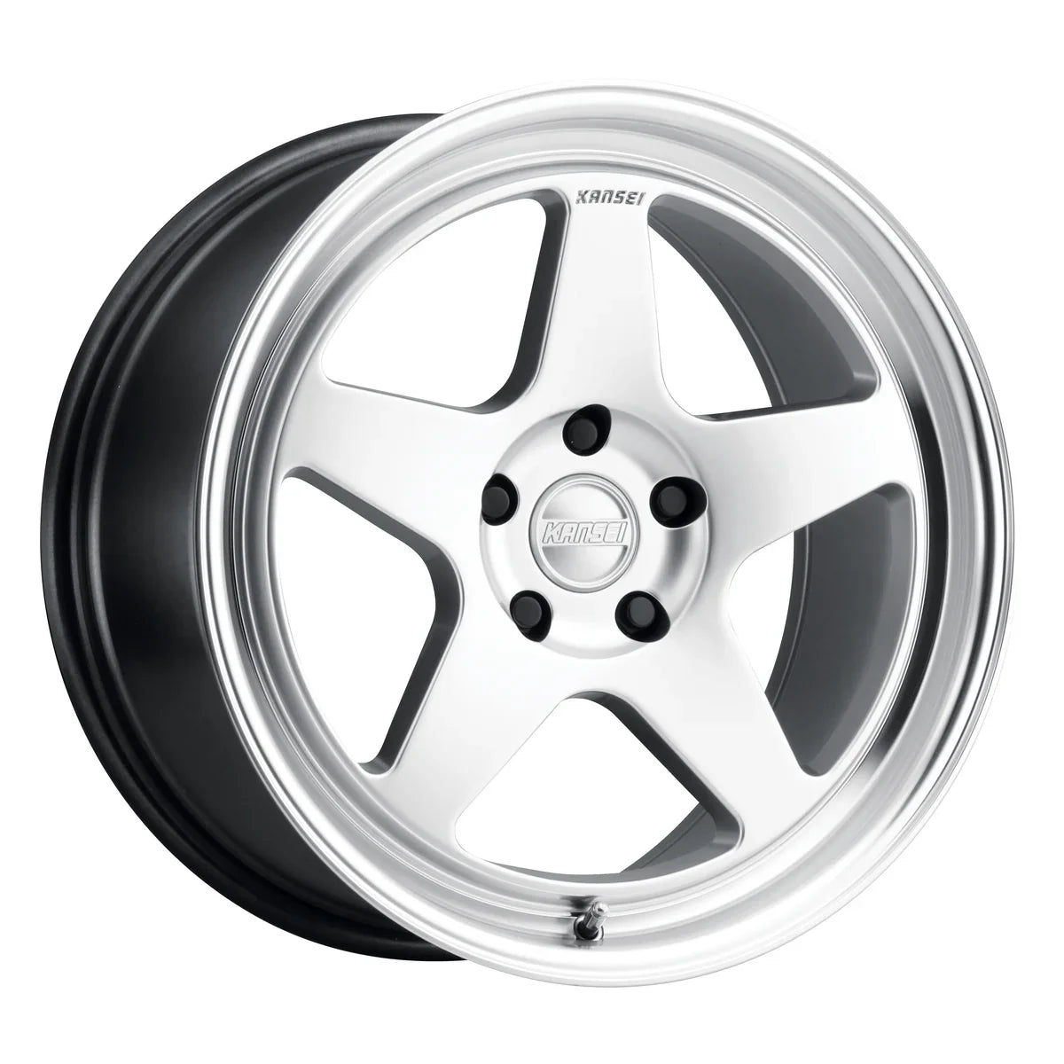 Kansei K12H Knp 18x8.5in / 5x100 BP / 35mm Offset / 73.1mm Bore - Hyper Silver Wheel