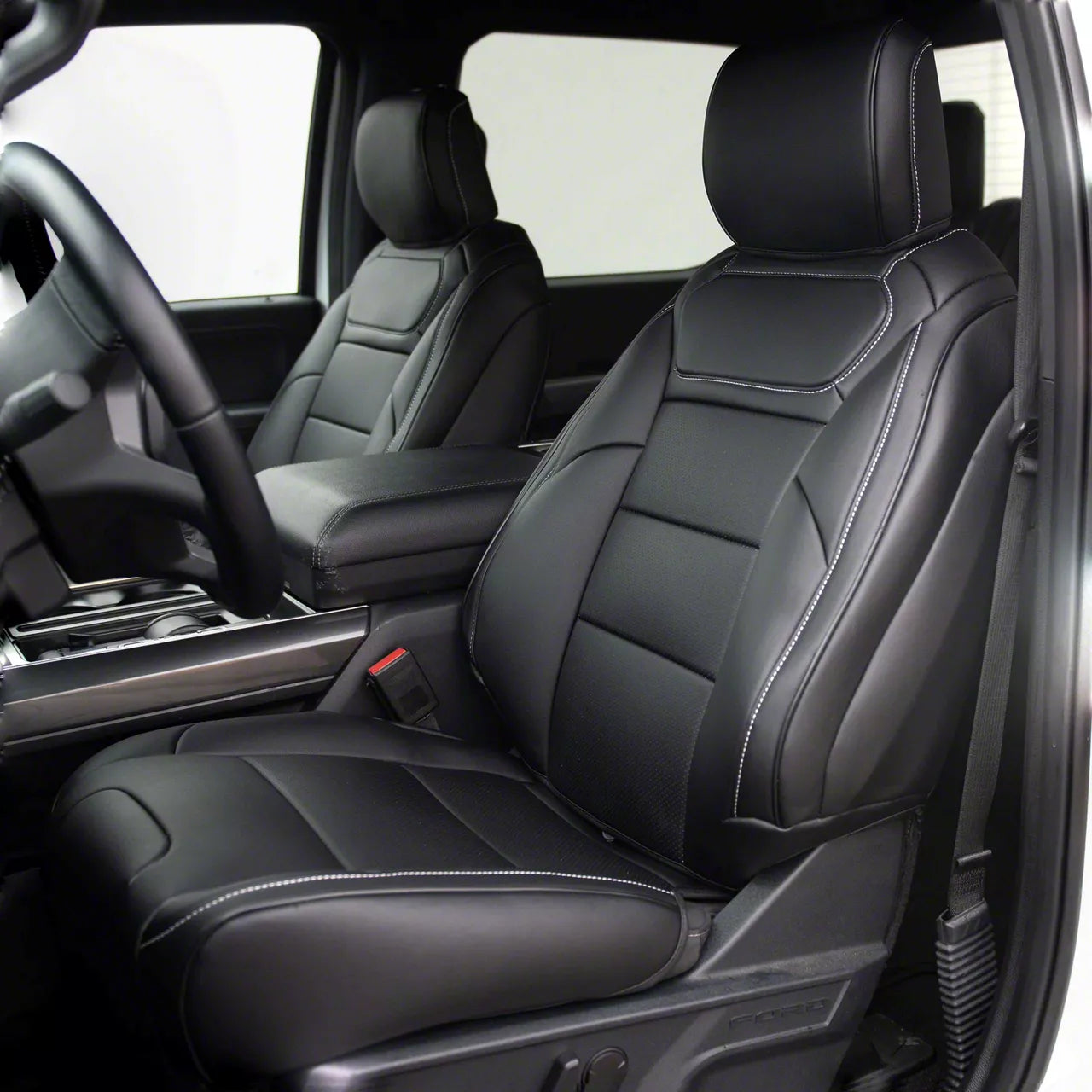 Covercraft 02-05 Dodge Ram Carhartt Super Dux PrecisionFit Custom Front Row Seat Covers - Black