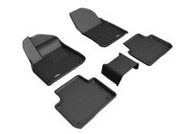3D MAXpider L1PO01901509 2019-2019 Porsche Cayenne Kagu 1st & 2nd Row Floormats - Black