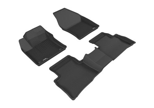 3D MAXpider L1TY20901509 2016-2020 Toyota Prius/Prius Prime Kagu 1st & 2nd Row Floormats - Black