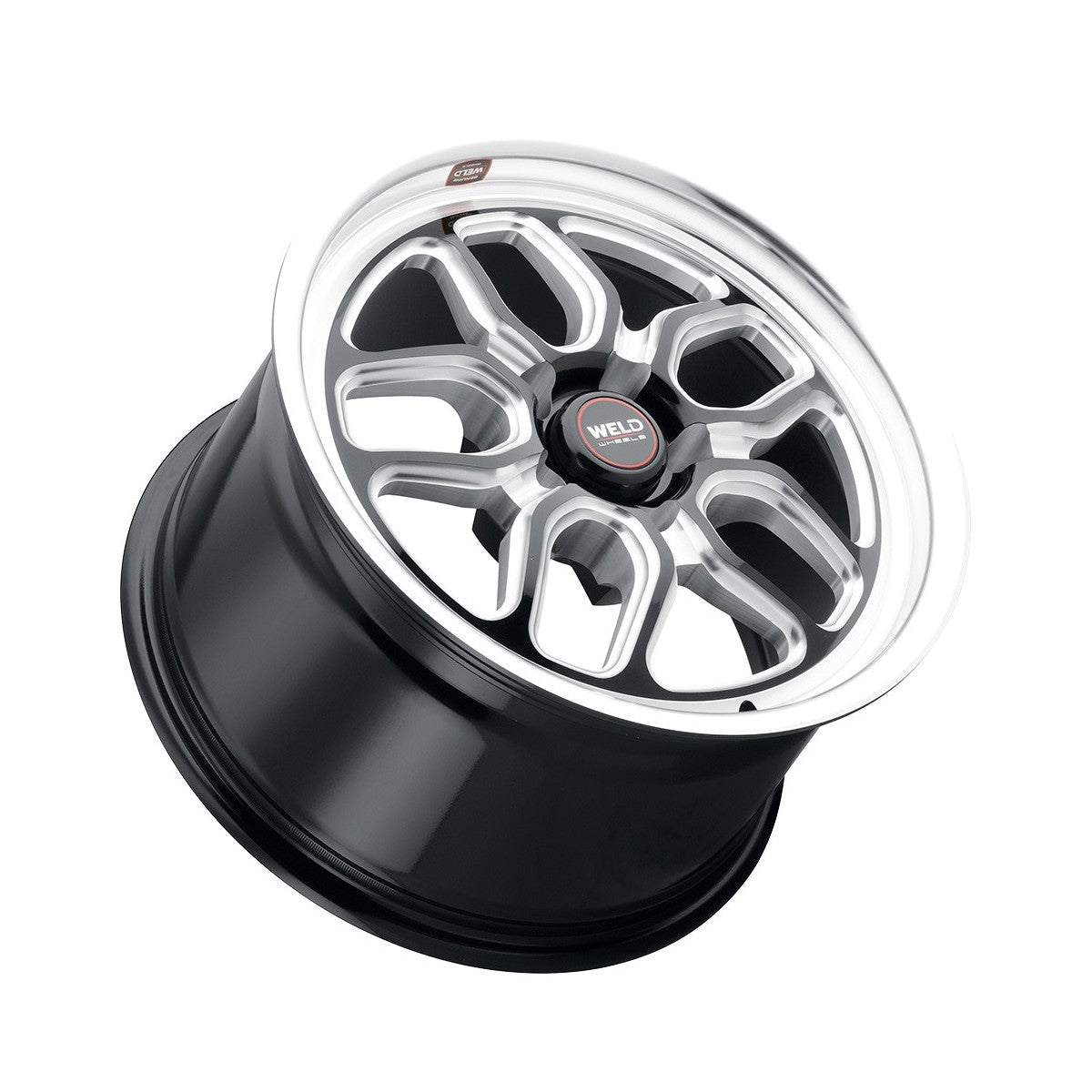 Weld Racing 17x10 Laguna Drag 5x120 ET42 BS7.2 Gloss BLK MIL DIA 78.1 S15270022P42