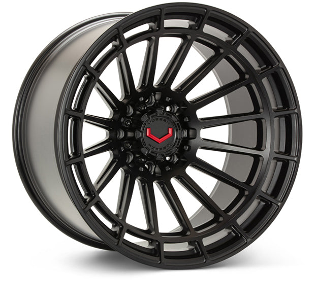 Vossen LCX-01 24x12 - 6x135 - ET44 - Ultra Deep - 87.1 - Satin Black Wheel