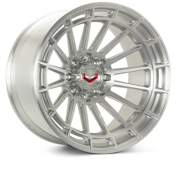 Vossen LCX-01 24x10 - 8x165.1 - ET+15 - Deep - 125.1 - Brushed Gloss Clear Wheel