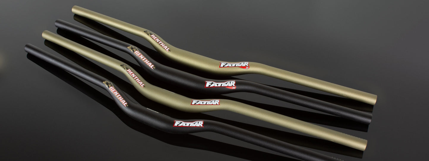 Renthal V3 Fatbar Lite 35 10 mm. - Aluminum Gold