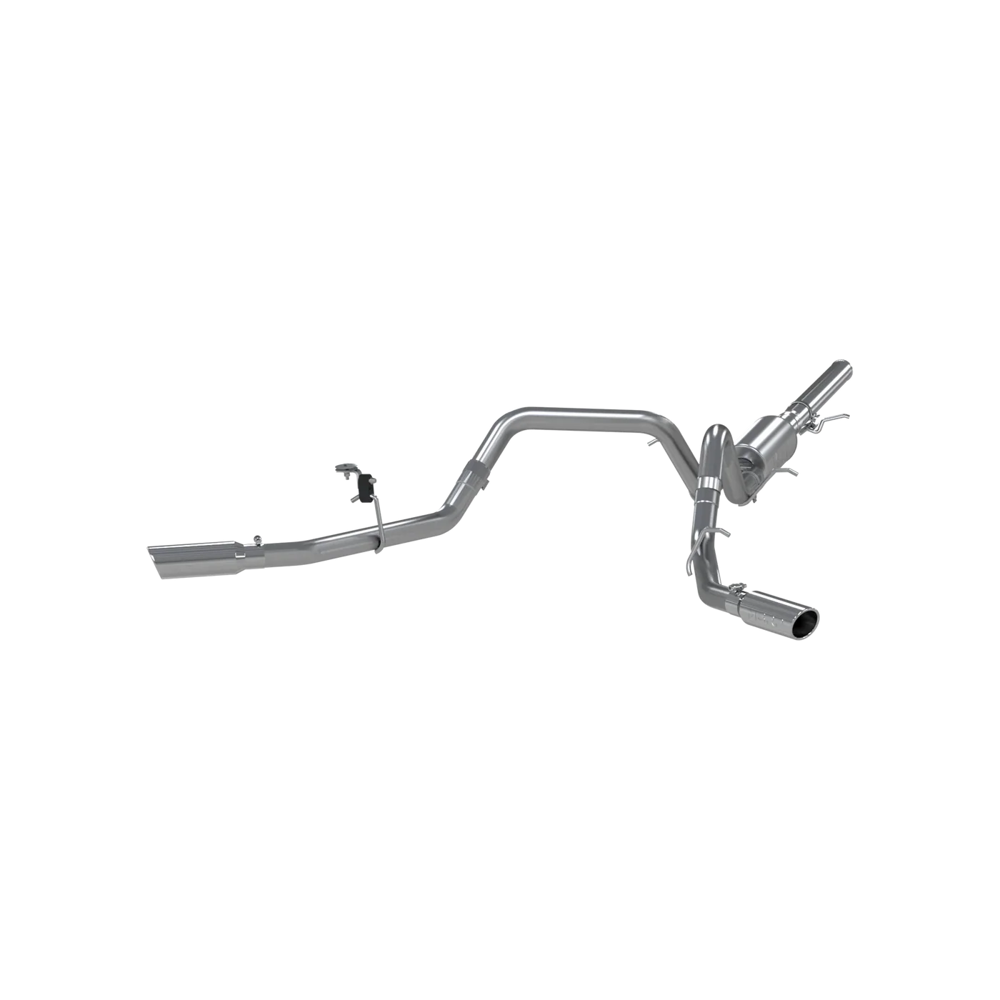 MBRP 3" Armor Plus Cat-Back Exhaust | Street Profile Dual Side Exit Polished Tips | Silverado/Sierra 1500 | S5082409