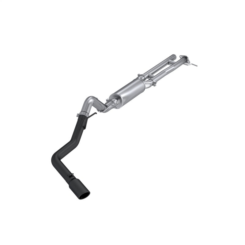 MBRP S5272BLK ARMOR BLK cat-back exhaust for 2024-2026 Ford Ranger 2.7L V6 with black 4-inch tip
