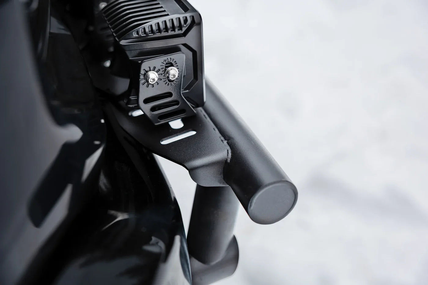 MBRP SL5149-02 black-coated steel bumper light mount for 2019-2026 Ram 2500