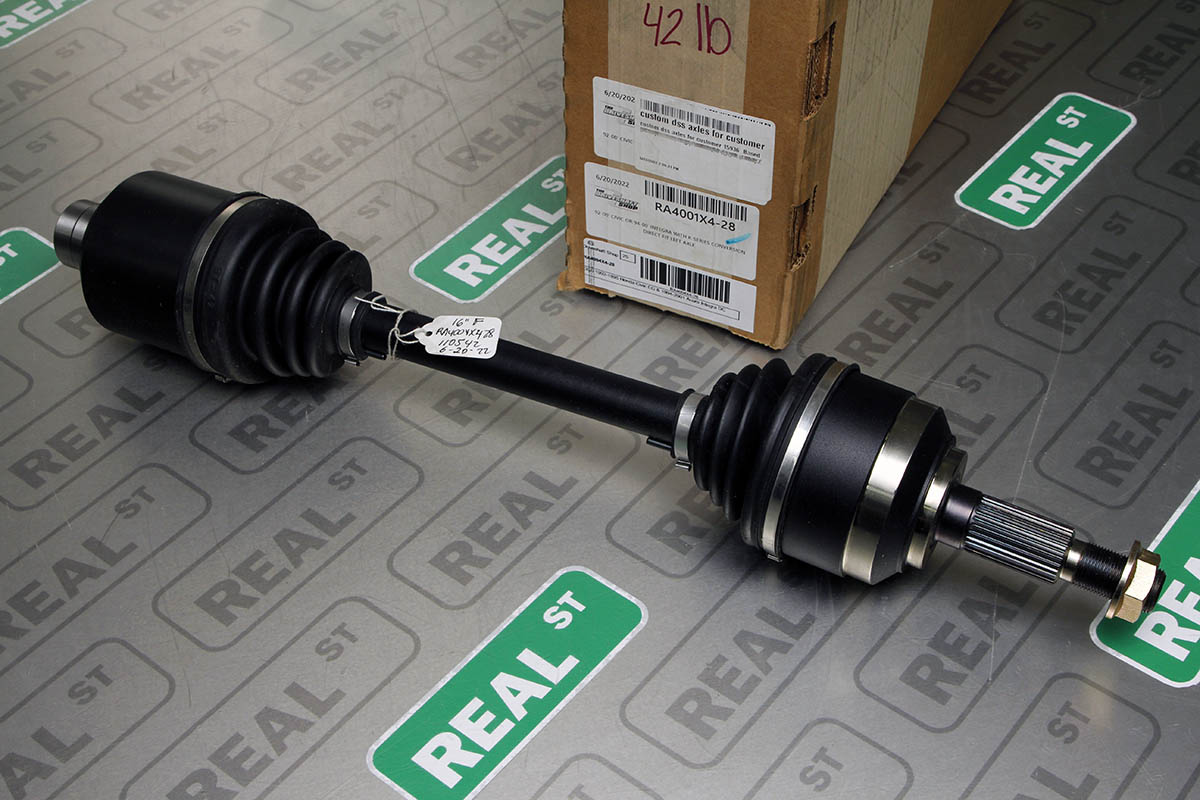 DSS 92-95 Honda Civic EG w/ K-Series JDM ITR 28 Spline 700HP X4 Axle - Left (Non-ABS) RA4001X4-28