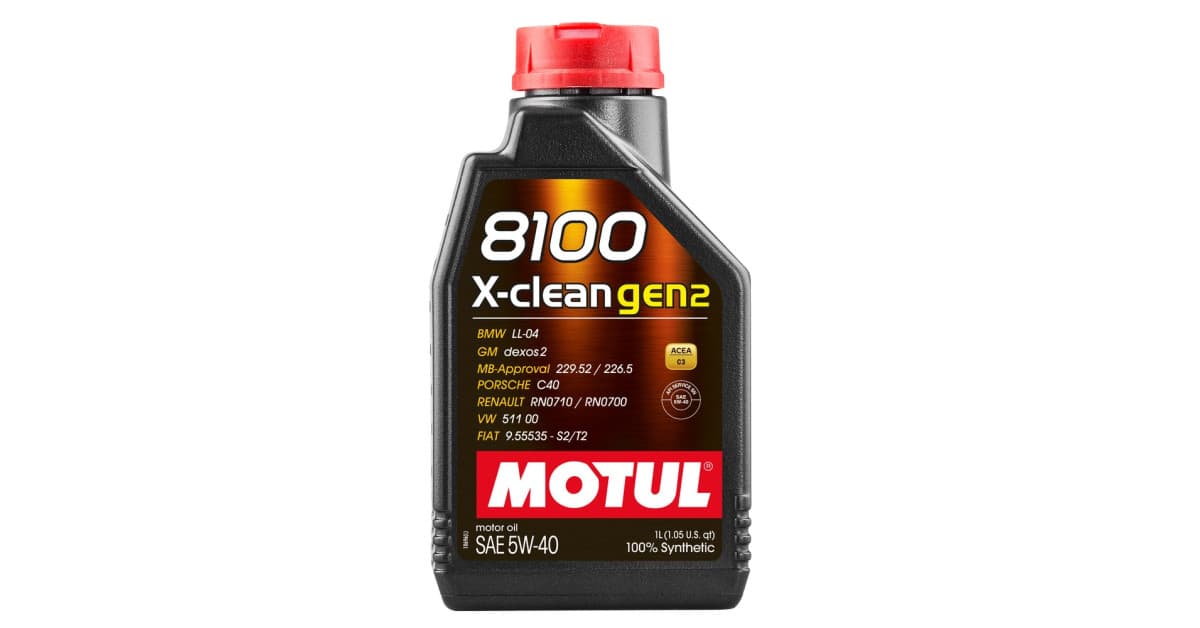 Motul 5L Synthetic Engine Oil 8100 X-Clean 0W16