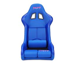 NRG PRISMA FIA Competition Seat w/ Competition Fabric FIA Homologated - Blue - FRP-RS500M-BL-PRISMA