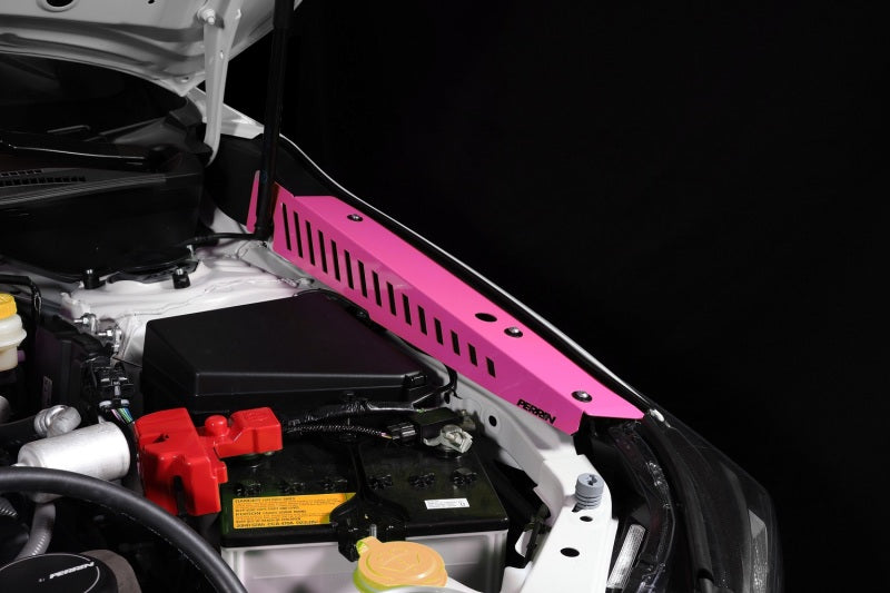 PERRIN Fender Shrouds Hyper Pink for 2022-2025 WRX - PSP-ENG-551HP