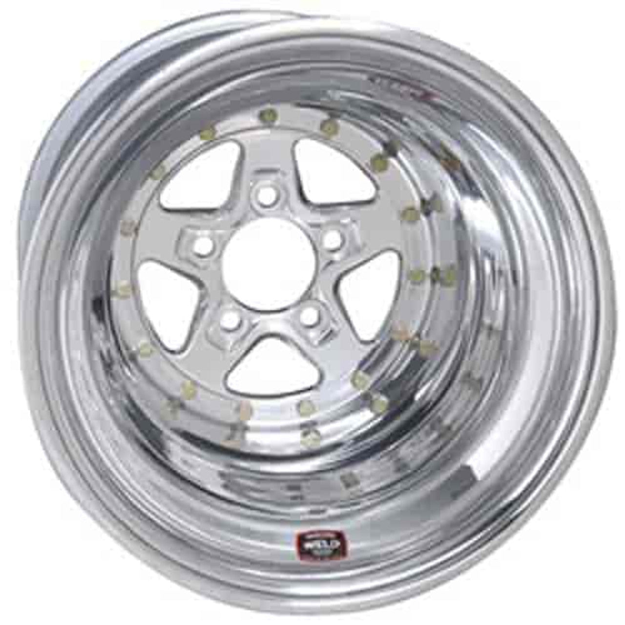 Weld Alumastar 2.0 15x10 / 5x4.75 BP / 4in. BS Polished Wheel - Non-Beadlock