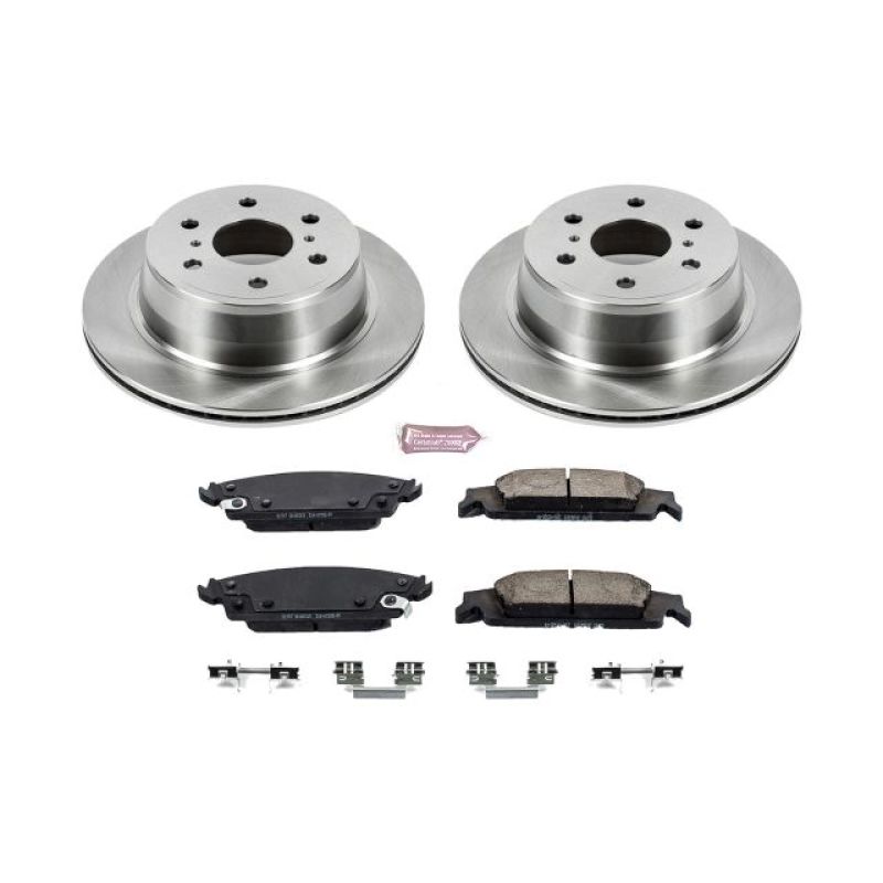 Power Stop 15-19 Cadillac Escalade Front & Rear Z17 Evolution Geomet Coated Brake Kit