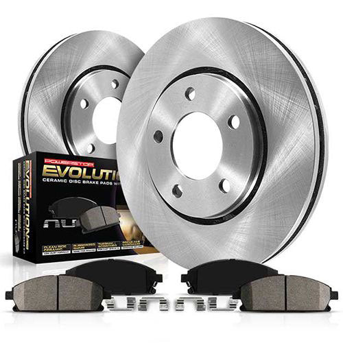 Power Stop 13-14 Mercedes-Benz E350 Front & Rear Z23 Evolution Sport Coated Brake Kit
