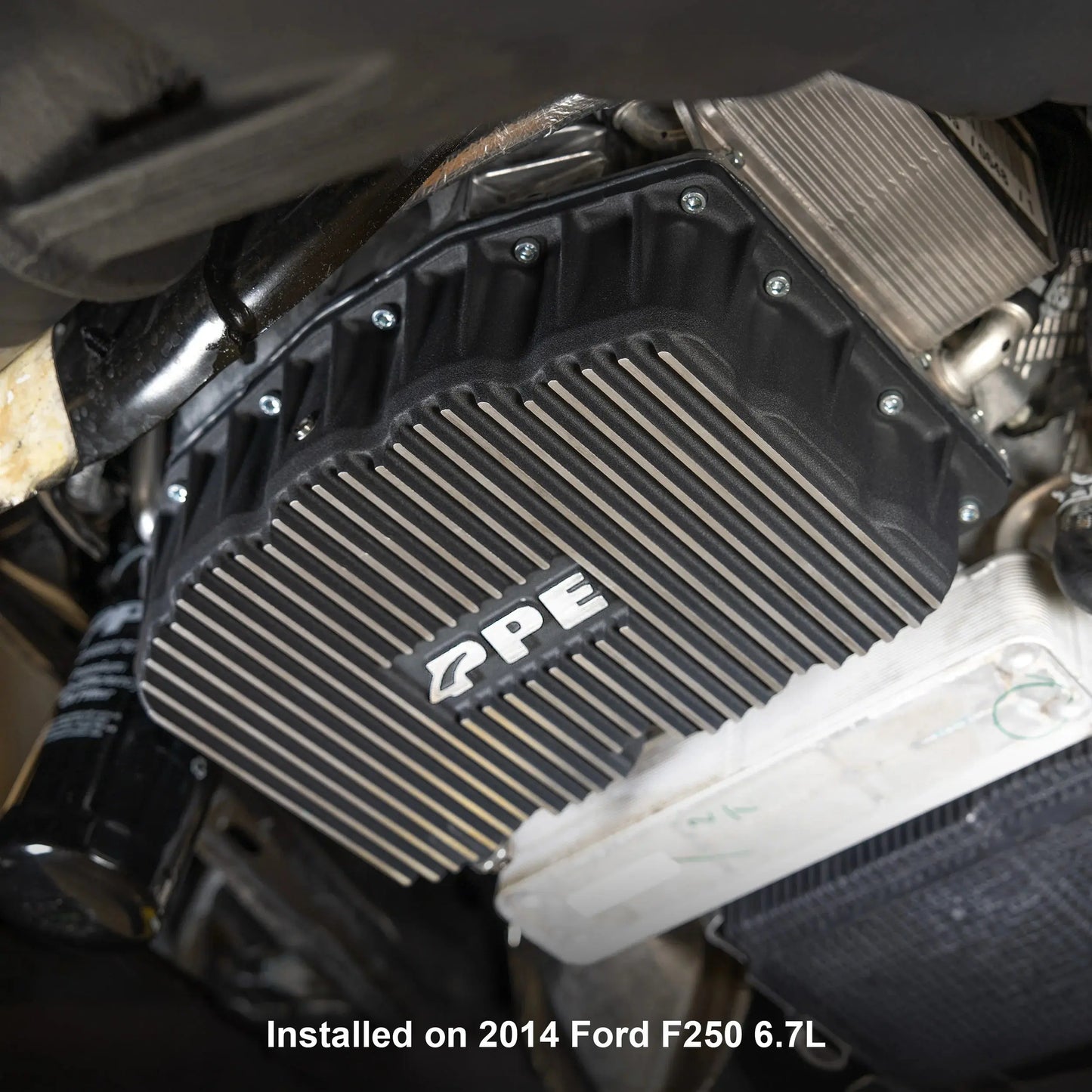 PPE Aluminum Engine Oil Pan for 2011-2026 Ford F-250/F-350/F-450/F-550 6.7L Power Stroke - 314052110 Pacific Engineering