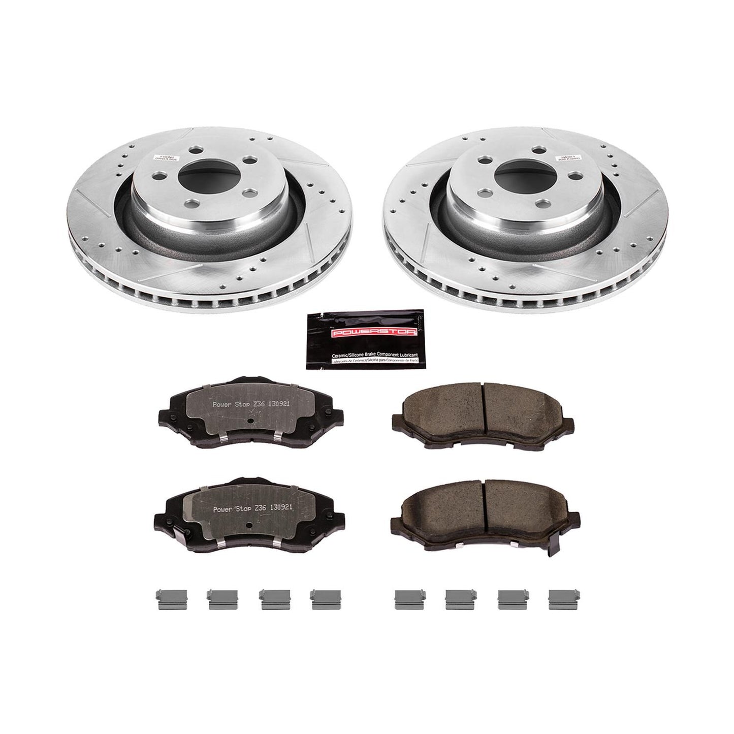 Power Stop 09-11 Dodge Nitro Front & Rear Z23 Evolution Sport Brake Kit