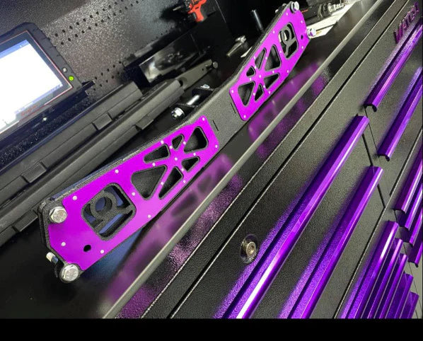 Innovative 103360 AWD REAR DIFF MOUNT KIT - EG/DC - Black/Red) Innovative Mounts