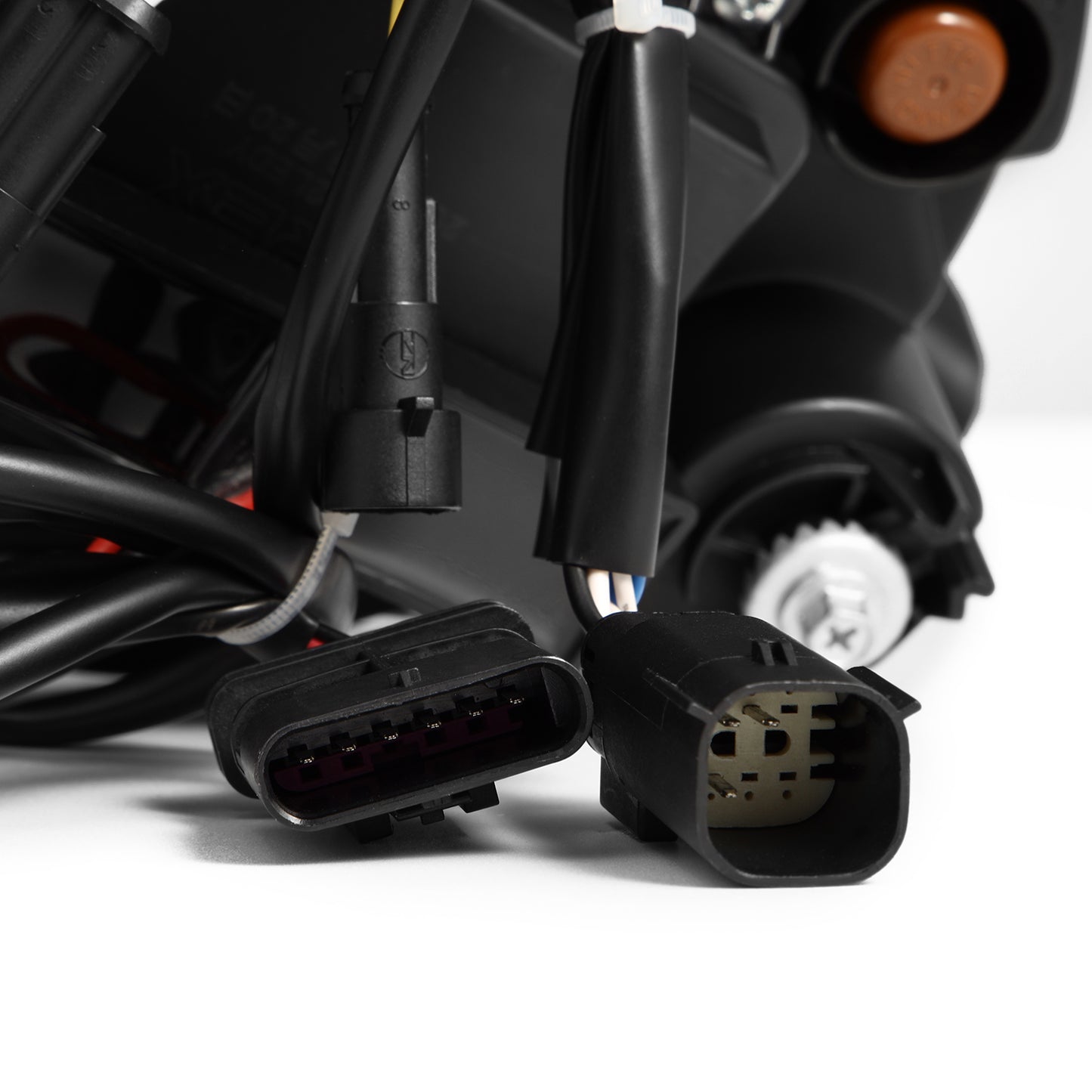 AlphaRex 880867 18-23 Jeep Wrangler JL/Gladiator JT NOVA-Series LED Projector Headlights Alpha-black - 880867