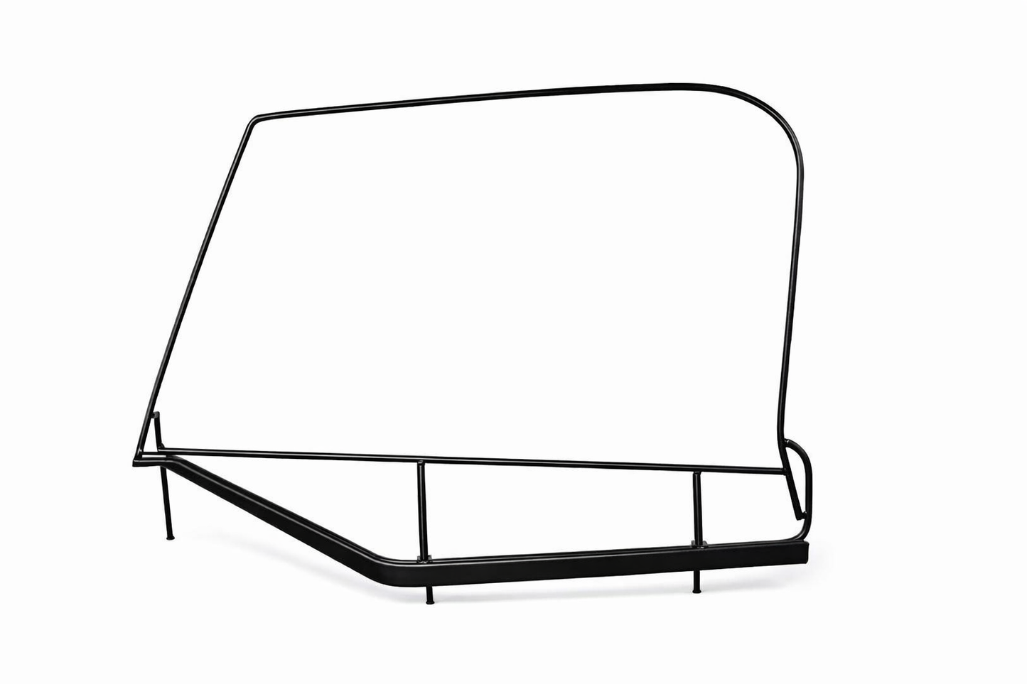 Rampage Window Frame Black Pair 1997-2006 Jeep Wrangler TJ - 89799