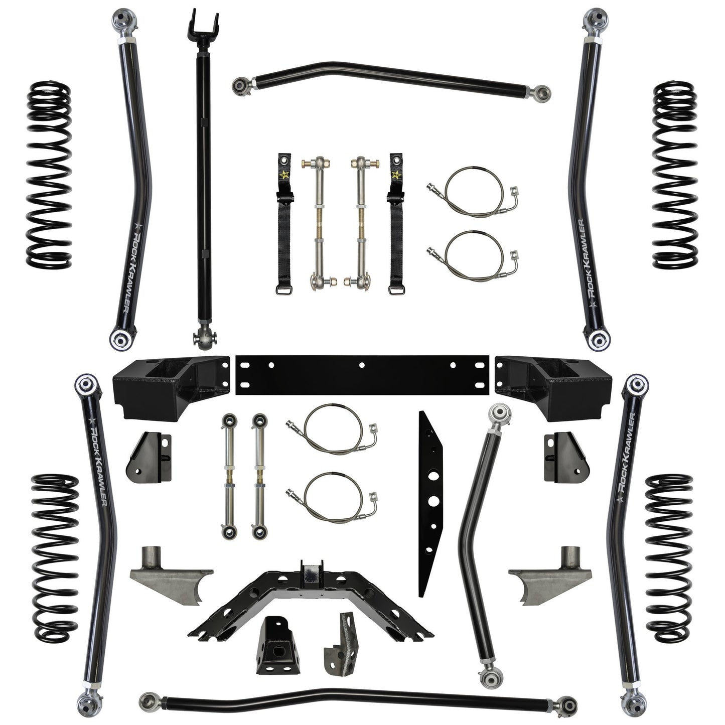 Rock Krawler 07-18 Jeep Wrangler JK Front Upper Long Arm - Driver Side