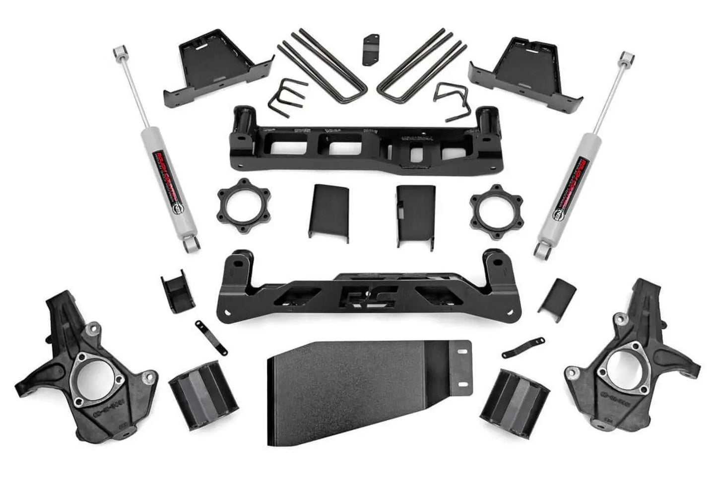 Rough Country 6 Inch Lift Kit Silverado & Sierra (07-13) 23630 Rough Country