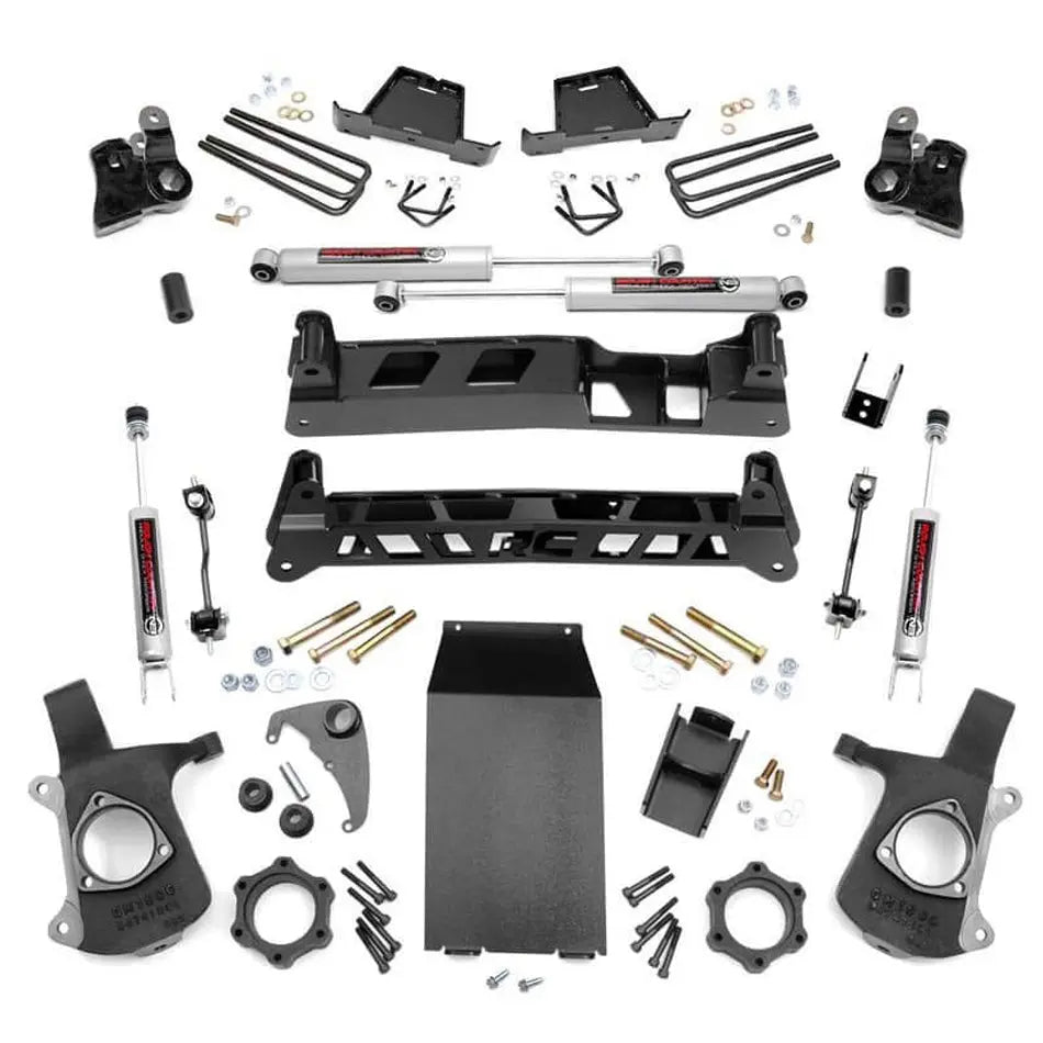 Rough Country 4 Inch Lift Kit Silverado & Sierra(99-07) 25830 Rough Country