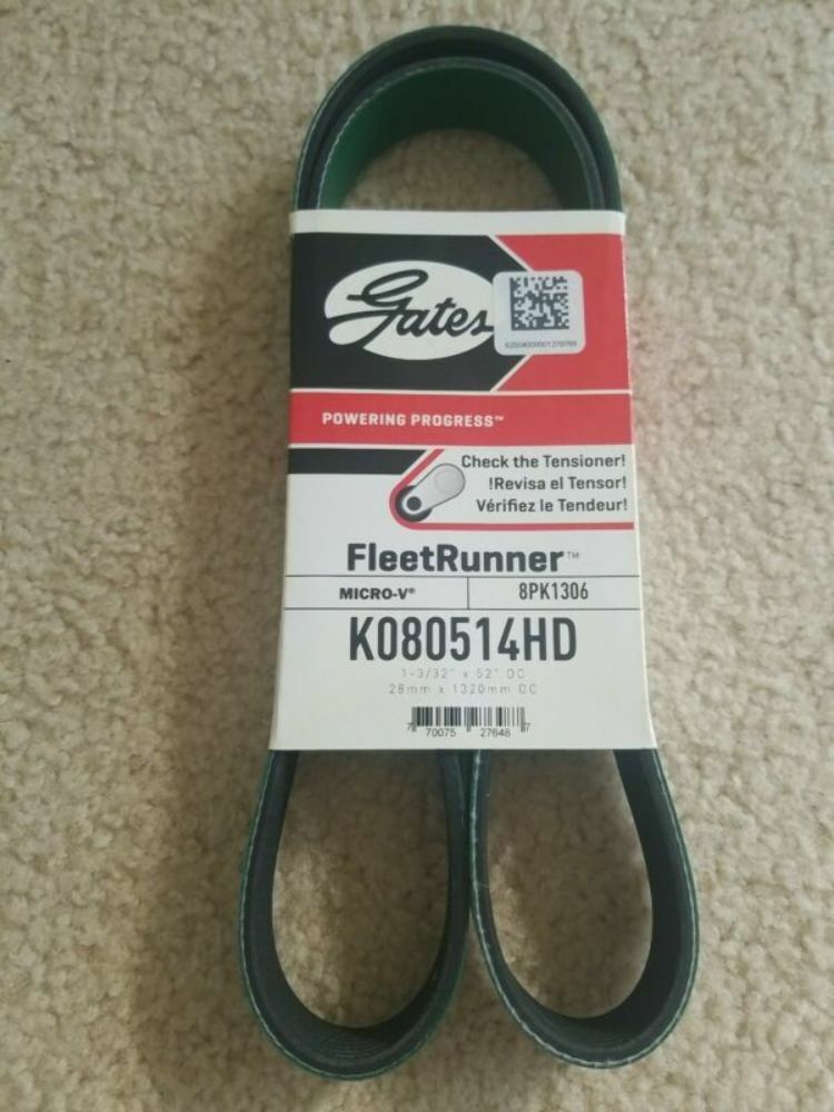 Gates Fleet Runner Micro-V Belts - 8 Ribs - 51.41in Length