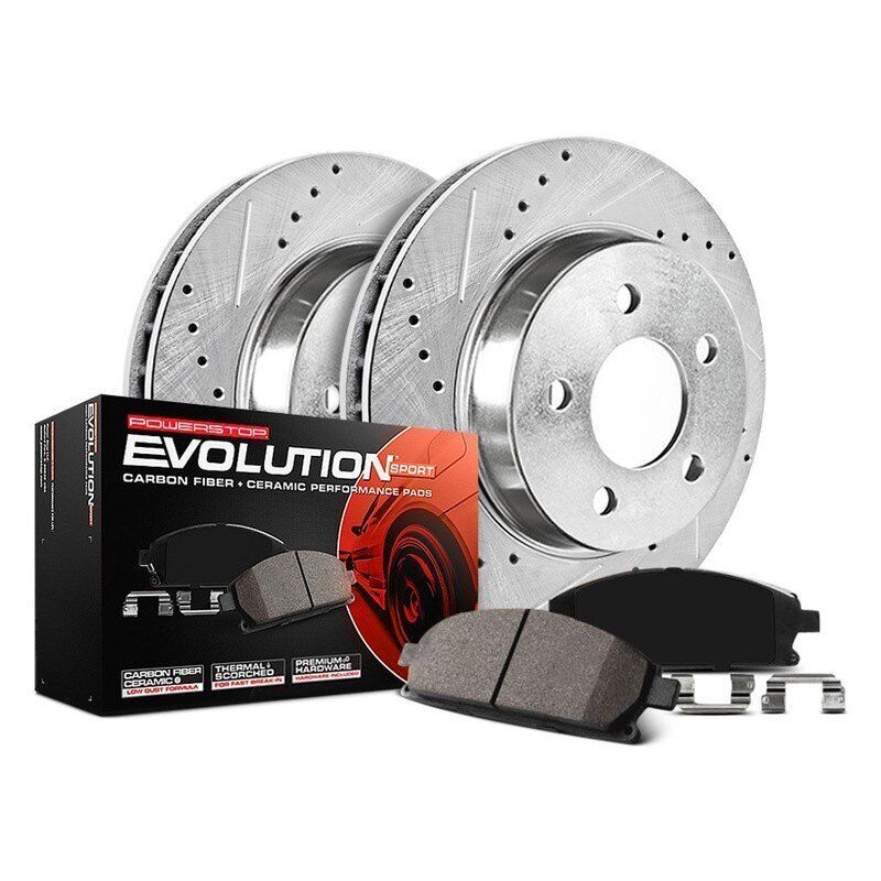 Power Stop 10-15 BMW 750i xDrive Front Z23 Evolution Brake Kit